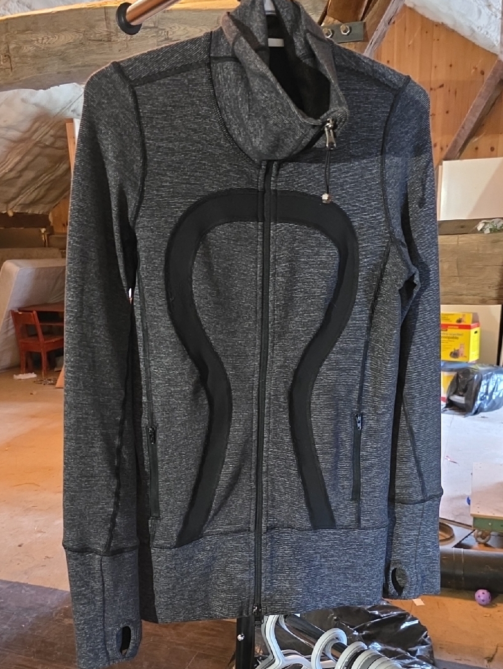 Lululemon Grey Zip Up